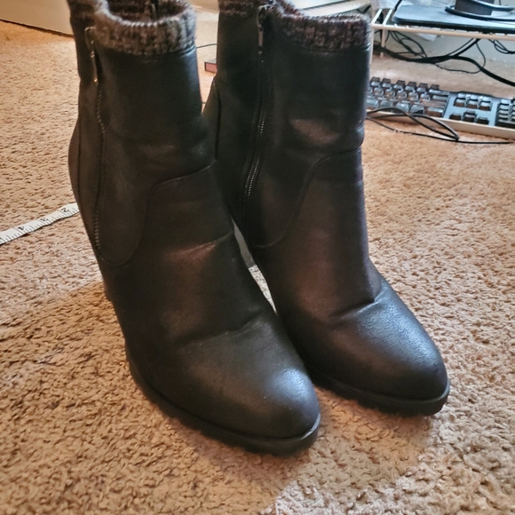 Blima Platform Booties - Shoe Dazzle - Picture 4 of 6